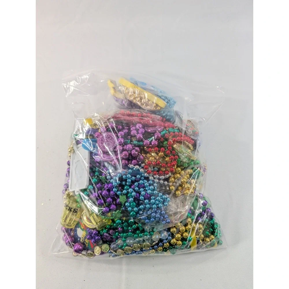 5 Pound‎ Lot Of Authentic Mardi Gras Beads From New Orleans  Tucks And More